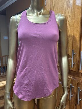 lululemon athletica Mauve Scoop Neck Racerback Tank